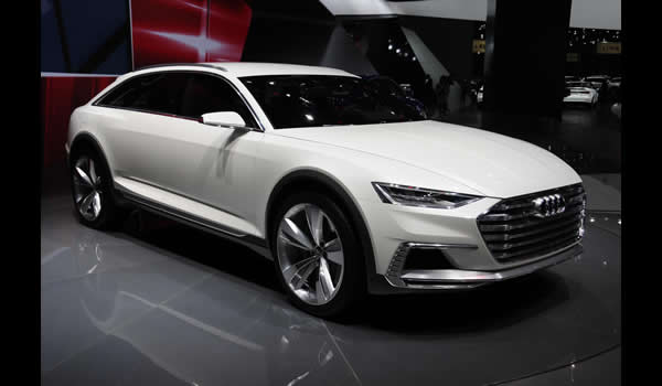Audi Prologue Allroad Hybrid plug in concept 2015 3 4 front